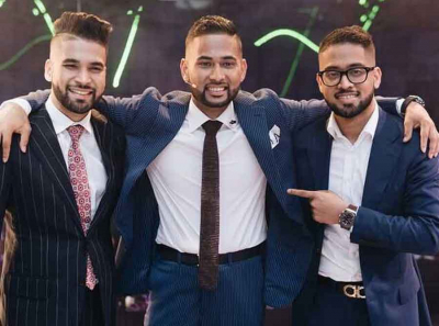 Scam-styled marketing with a premium gloss — the Islam brothers Monir, Moyn and Ehsaan perfect the formula