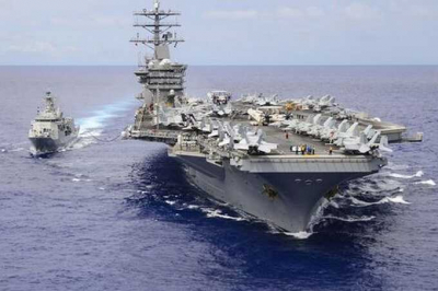 Пентагон подготавливает вторую авианосную группу к развёртыванию на Ближнем Востоке