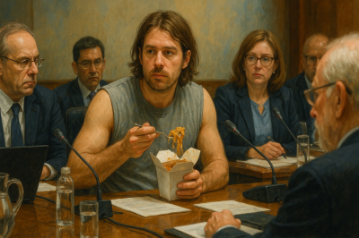 Специалист появился на заседании рабочей группы по Cтроительному кодексу в майке и с едой