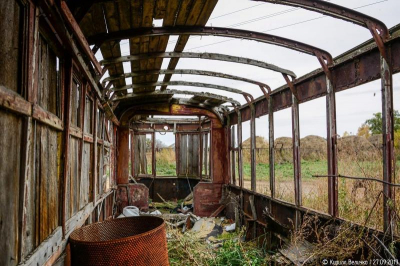 По лесу пошёл и трамвайчик я нашёл: скоро появится музей на рельсах